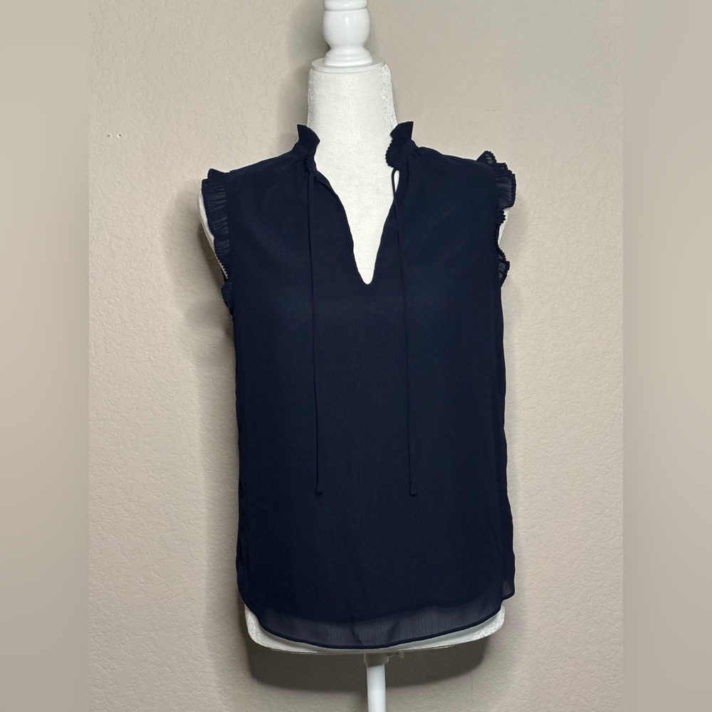 Navy Blue H&M tank blouse | Size 2